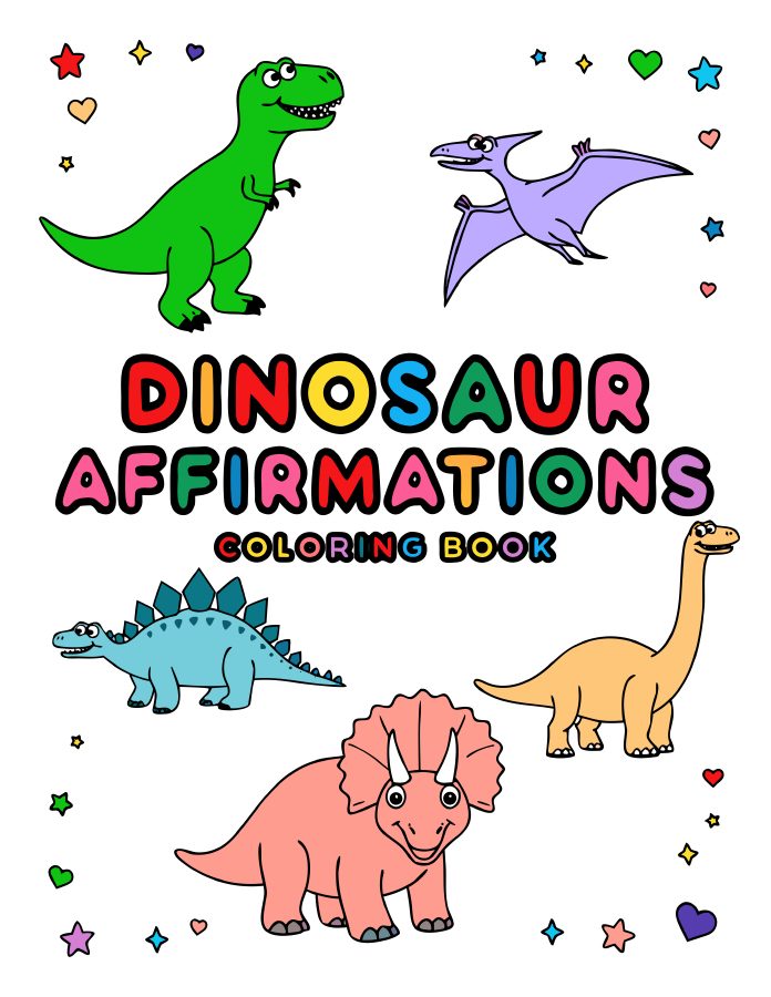 Affirmations Coloring Book Bundle cover